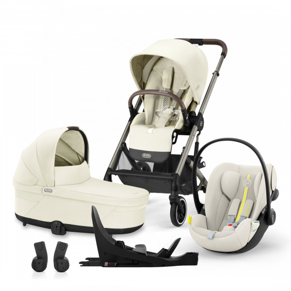 CYBEX Gold Balios S LUX 2023 4in1 szett - Seashell Beige/Seashell Beige PLUS